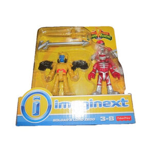 Fisher-Price Power Rangers Imaginext Mighty Morphin Goldar Lord Zedd Figures
